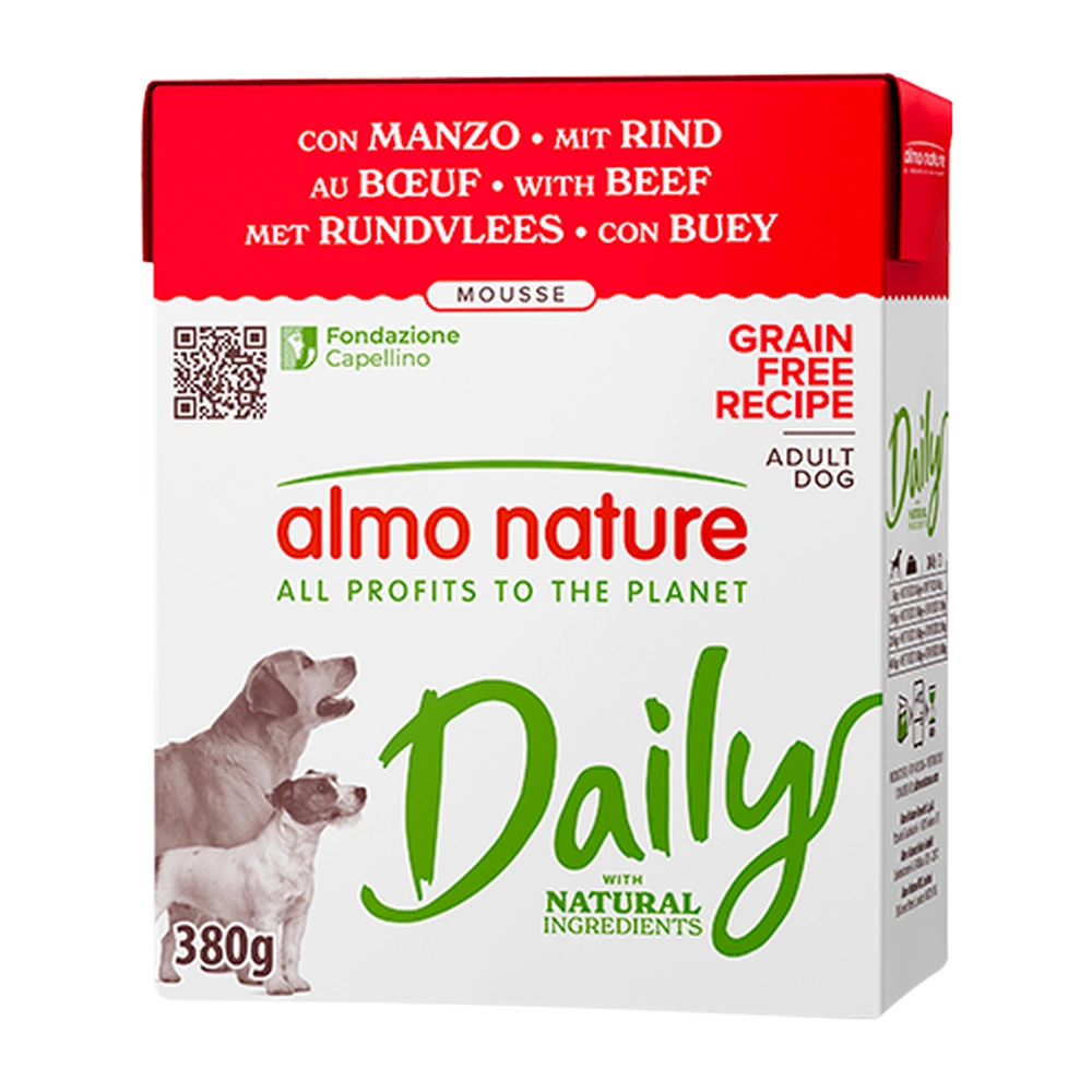 Almo Nature Daily Ternera Brick Comida Húmeda para Perros ALMO NATURE Mascotas-Ávila