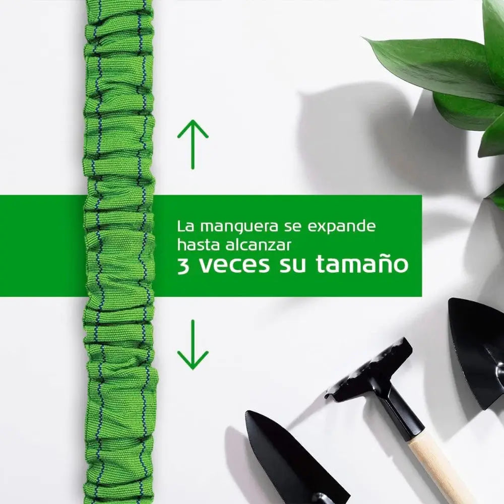 Manguera Extensible Xpansy Basic Verde 15 metros AQUA CONTROL