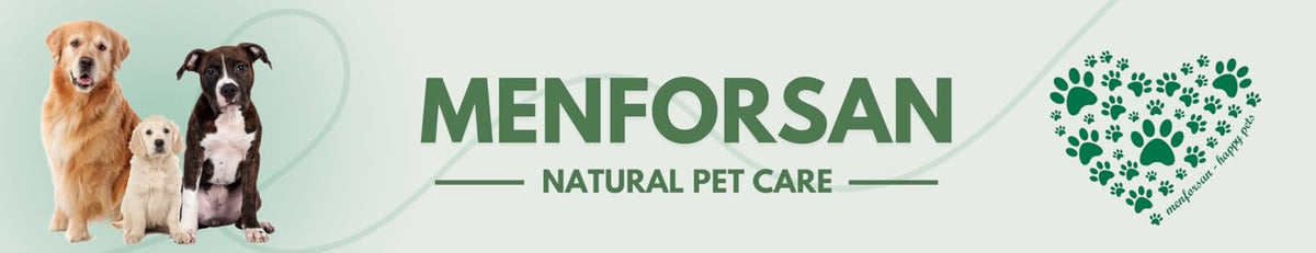 Banner promocional Menforsan Spray Antiinsectos Perro (Margosa, Geraniol y Lavandino) 250 ml