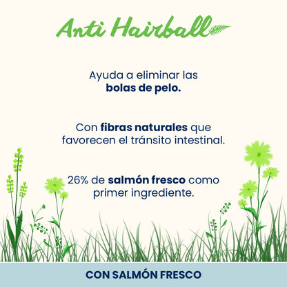 Almo Nature Anti Hairball Salmón Fresco Pienso para Gatos