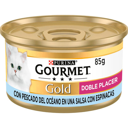 Gourmet Gold Doble Pescado 85 g PURINA