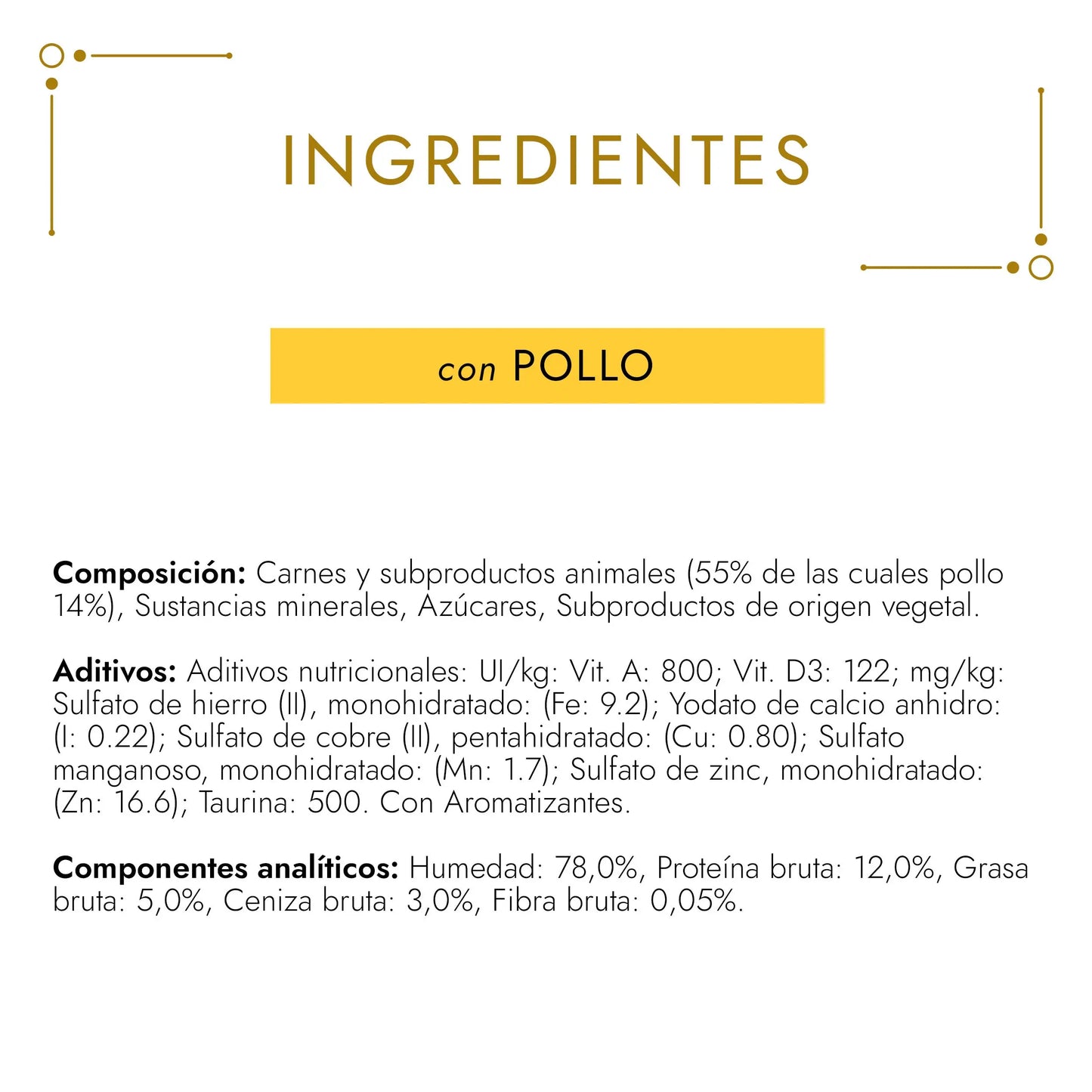 Gourmet Gold Terrine Pollo 85 g PURINA
