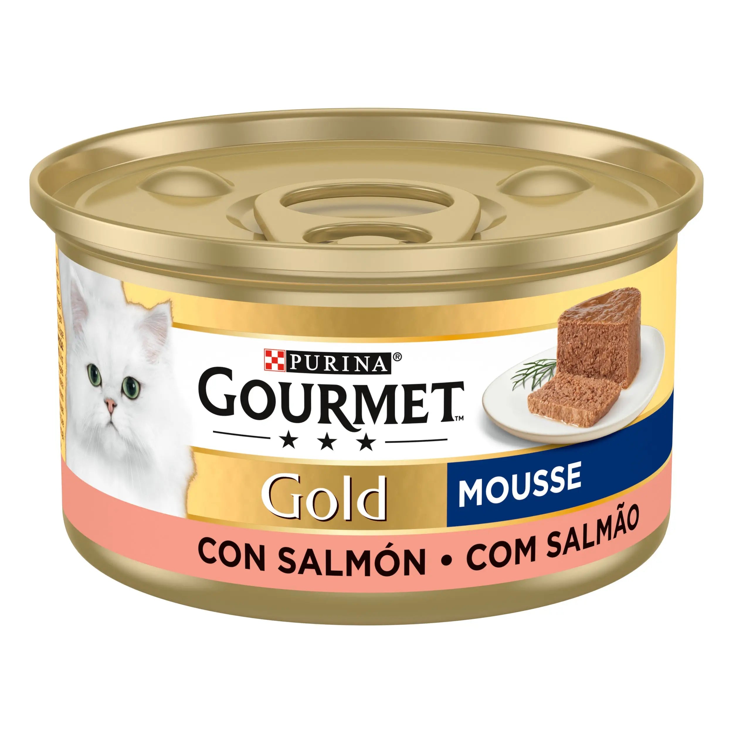 Gourmet Gold Mousse Salmón 85 g PURINA