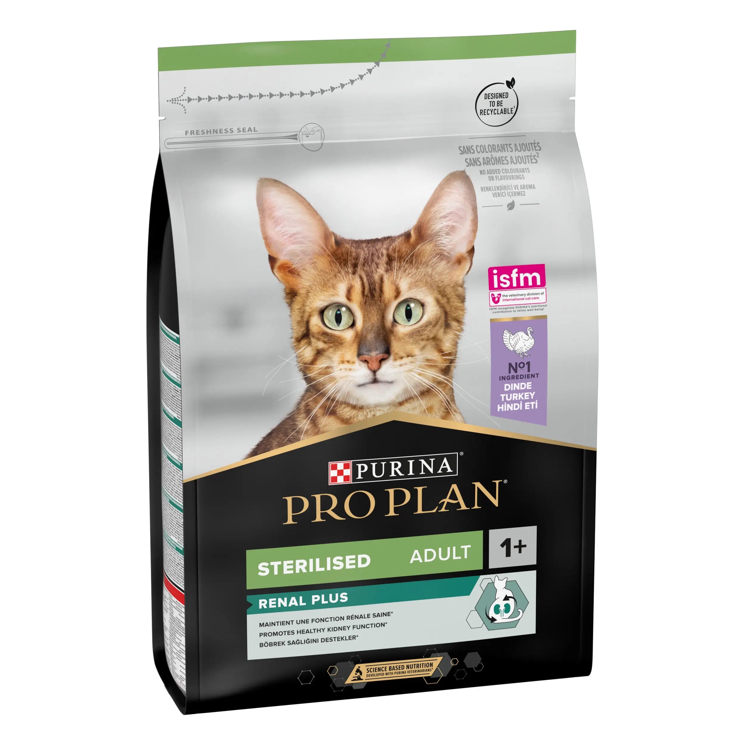 Pro Plan Cat Sterilized Adult Renal+ Pavo 3 kg PURINA