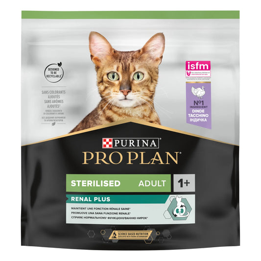 Pro Plan Cat Sterilised Adult Renal+ Pavo Pienso para Gatos Esterilizados PURINA