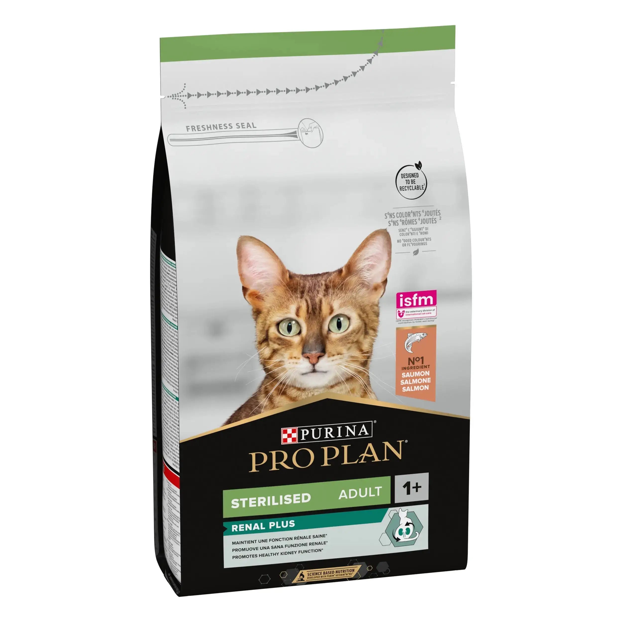 Pro Plan Cat Sterilized Adult Renal+ Salmón 3 kg PURINA