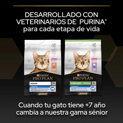 Pro Plan Cat Sterilized Adult Renal+ Salmón 3 kg PURINA