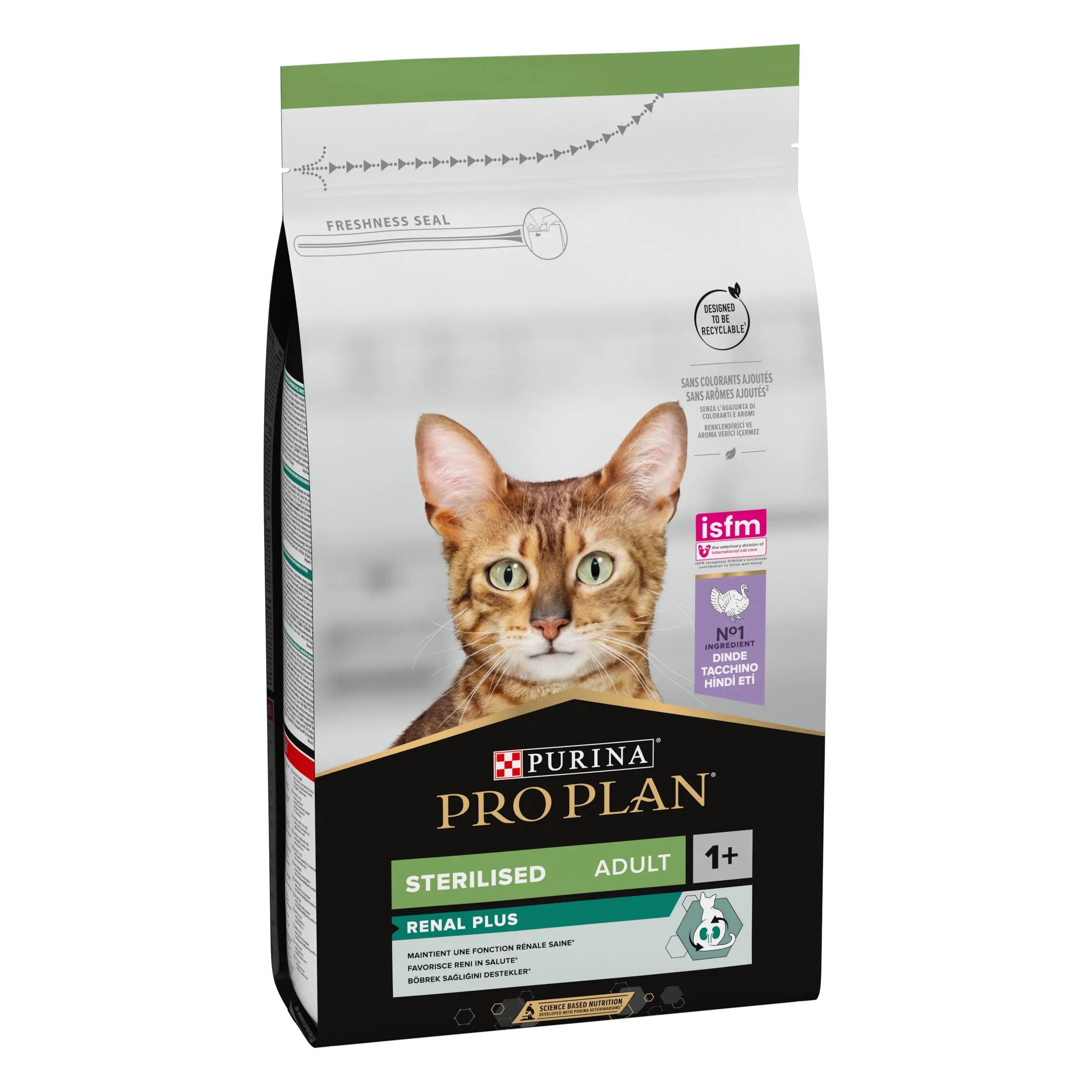 Pro Plan Cat Sterilized Adult Renal+ Pavo 1,5 kg PURINA