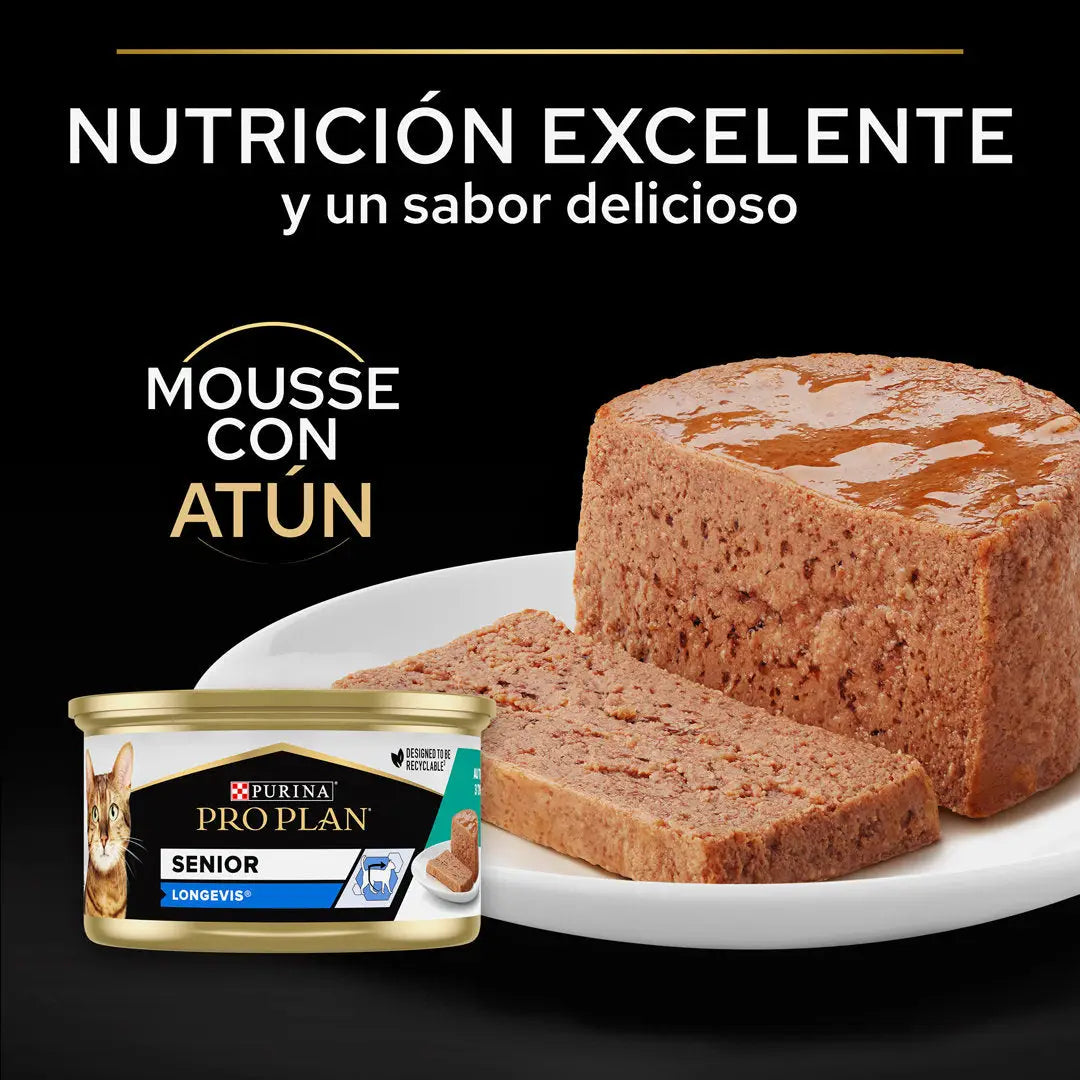 Pro Plan Cat Lata Senior 7+ Atún 85 g PURINA