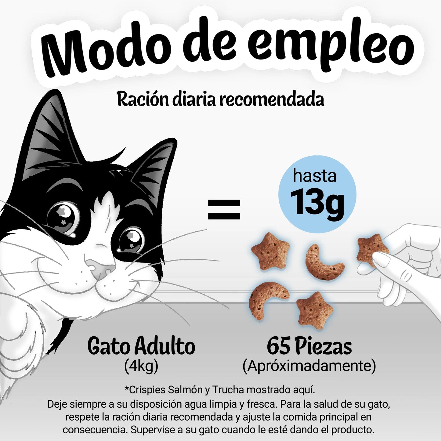 Felix Crispies Salmón y Trucha 45 g FELIX