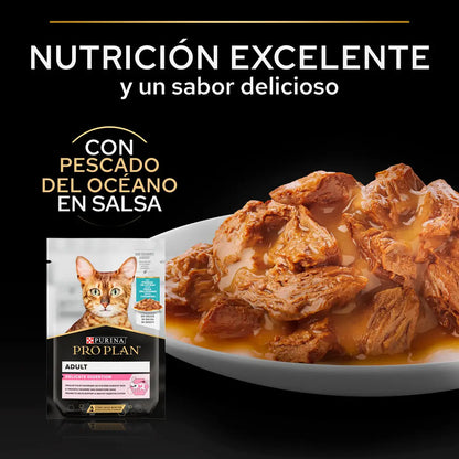 Pro Plan Cat Sobre Delicate Pescado Pack 10x85 g PURINA