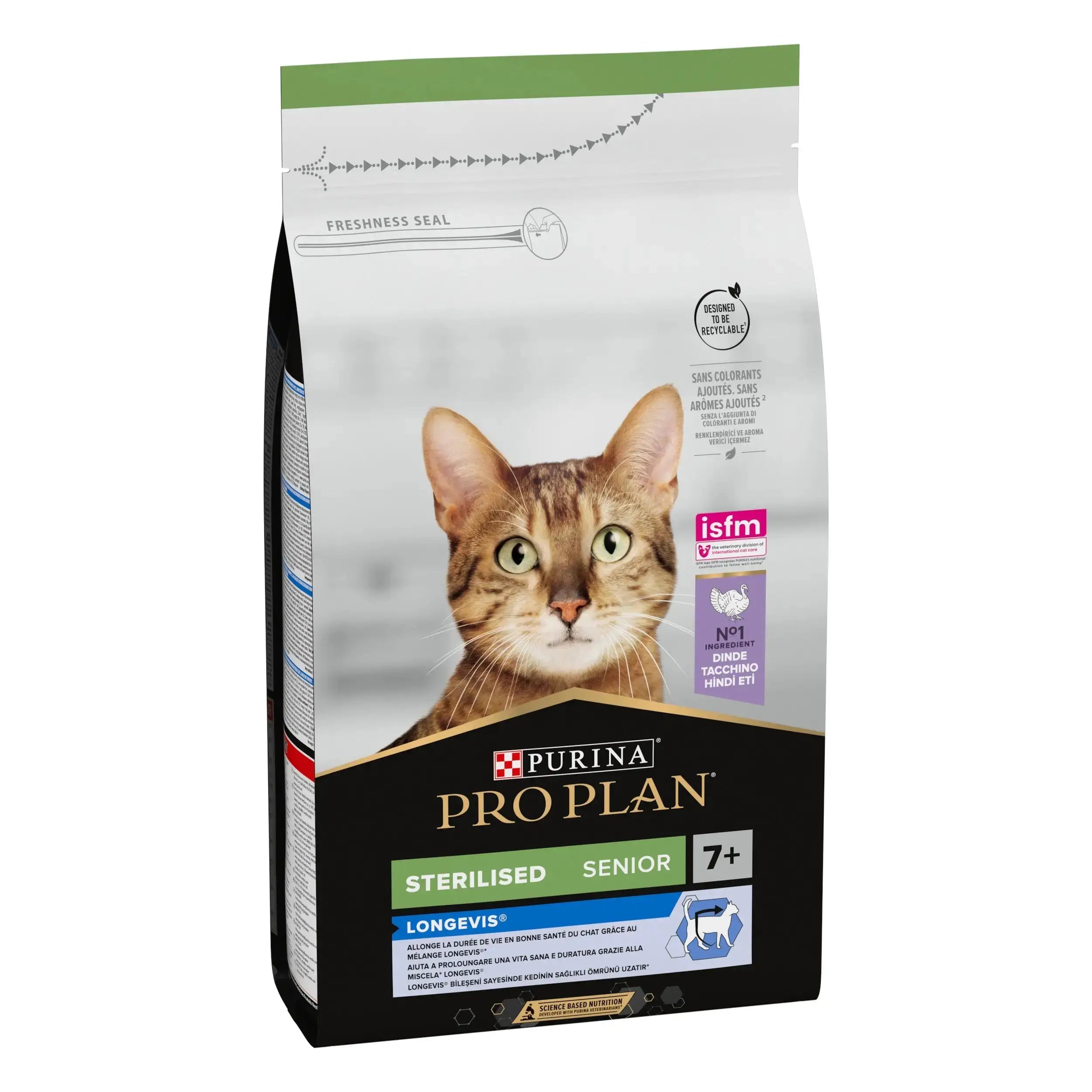 Pro Plan Cat Sterilized Senior 7+ Pavo 1,5 kg PURINA