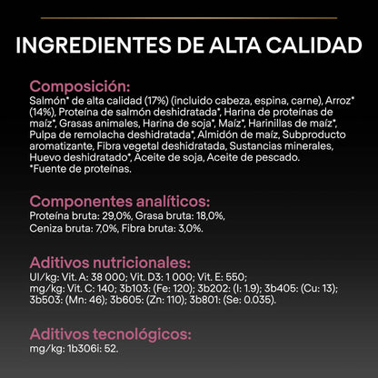 Pro Plan Dog Medium Adult Skin Salmón 3 kg PURINA