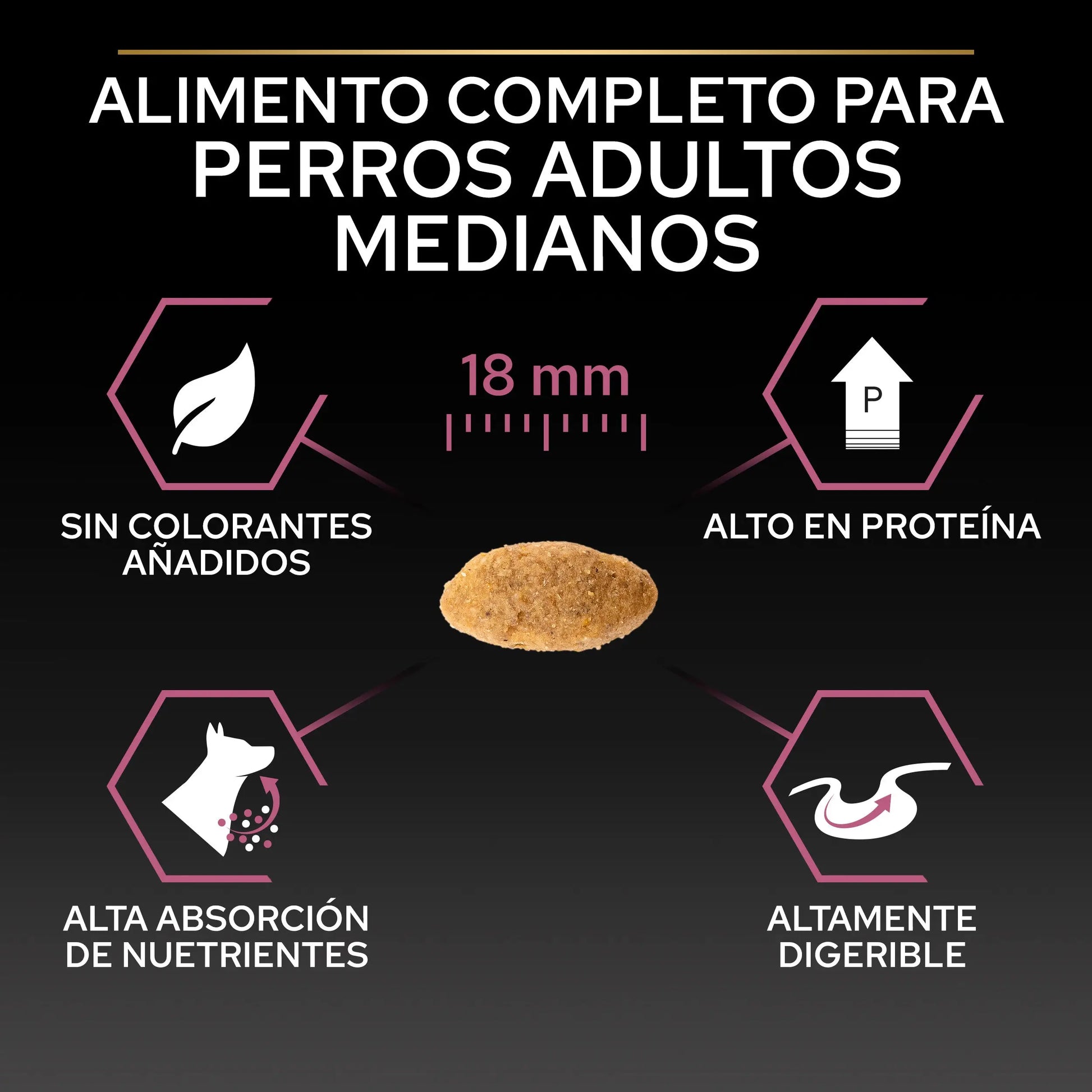 Pro Plan Dog Medium Adult Skin Salmón 3 kg PURINA