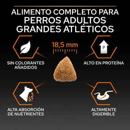 Pro Plan Dog Large Athletic Adult Pollo 14 kg+2,5 kg gratis PURINA