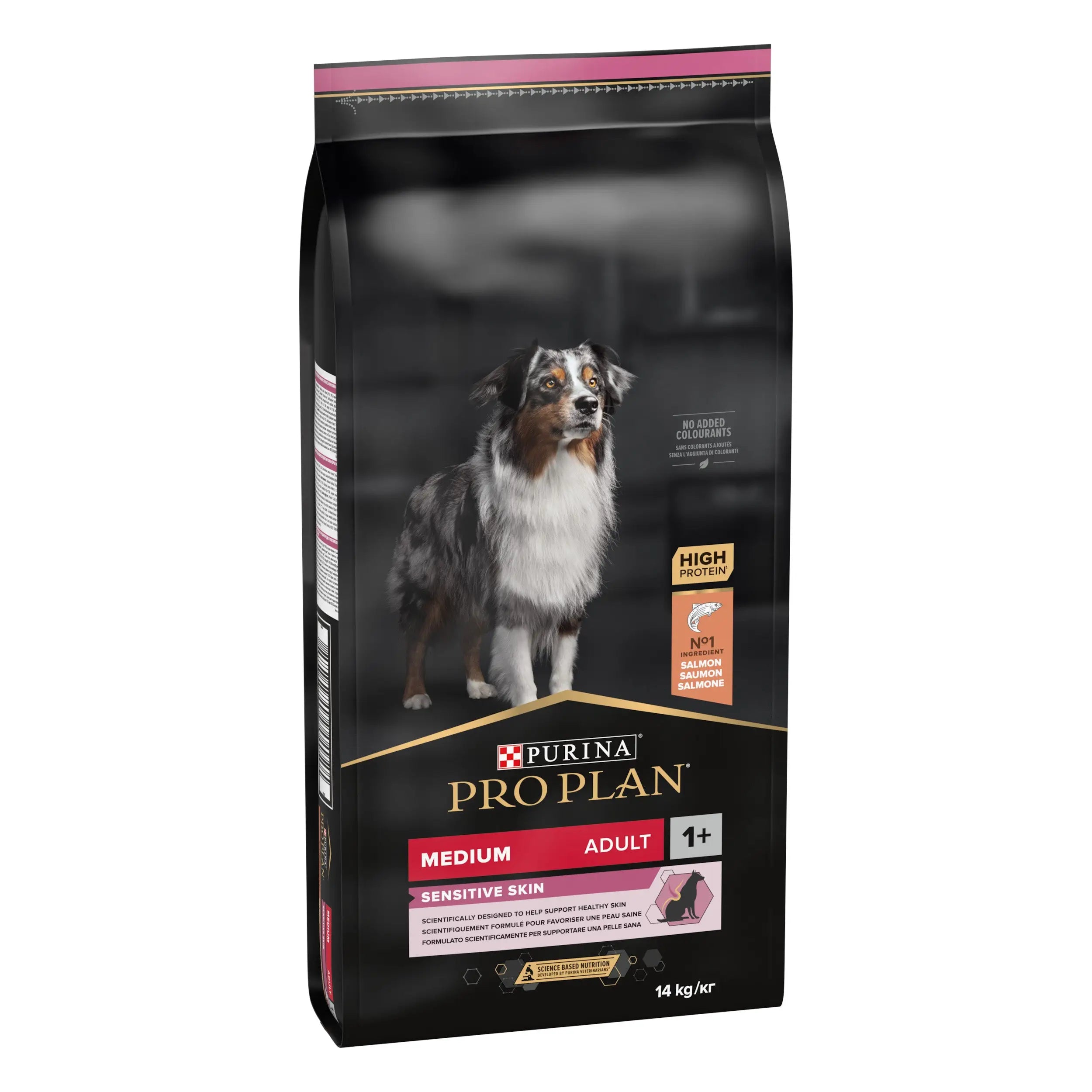 Pro Plan Dog Medium Adult Sensitive Skin Salmón 14 kg PURINA