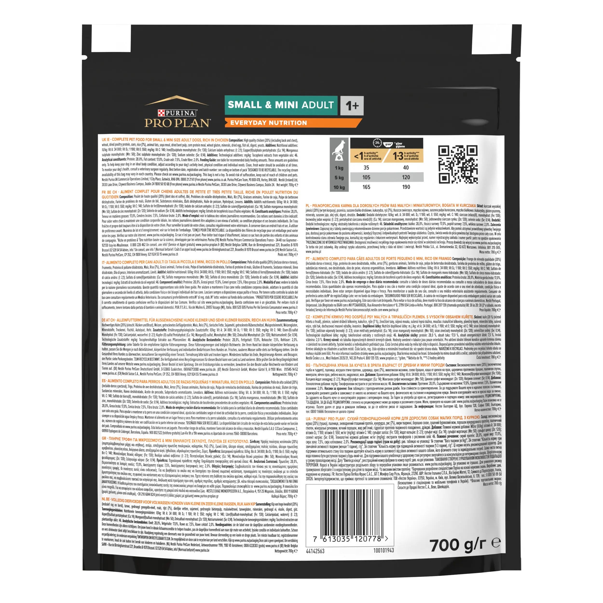 Pro Plan Dog Small & Mini Adult Pollo Pienso para Perros PURINA