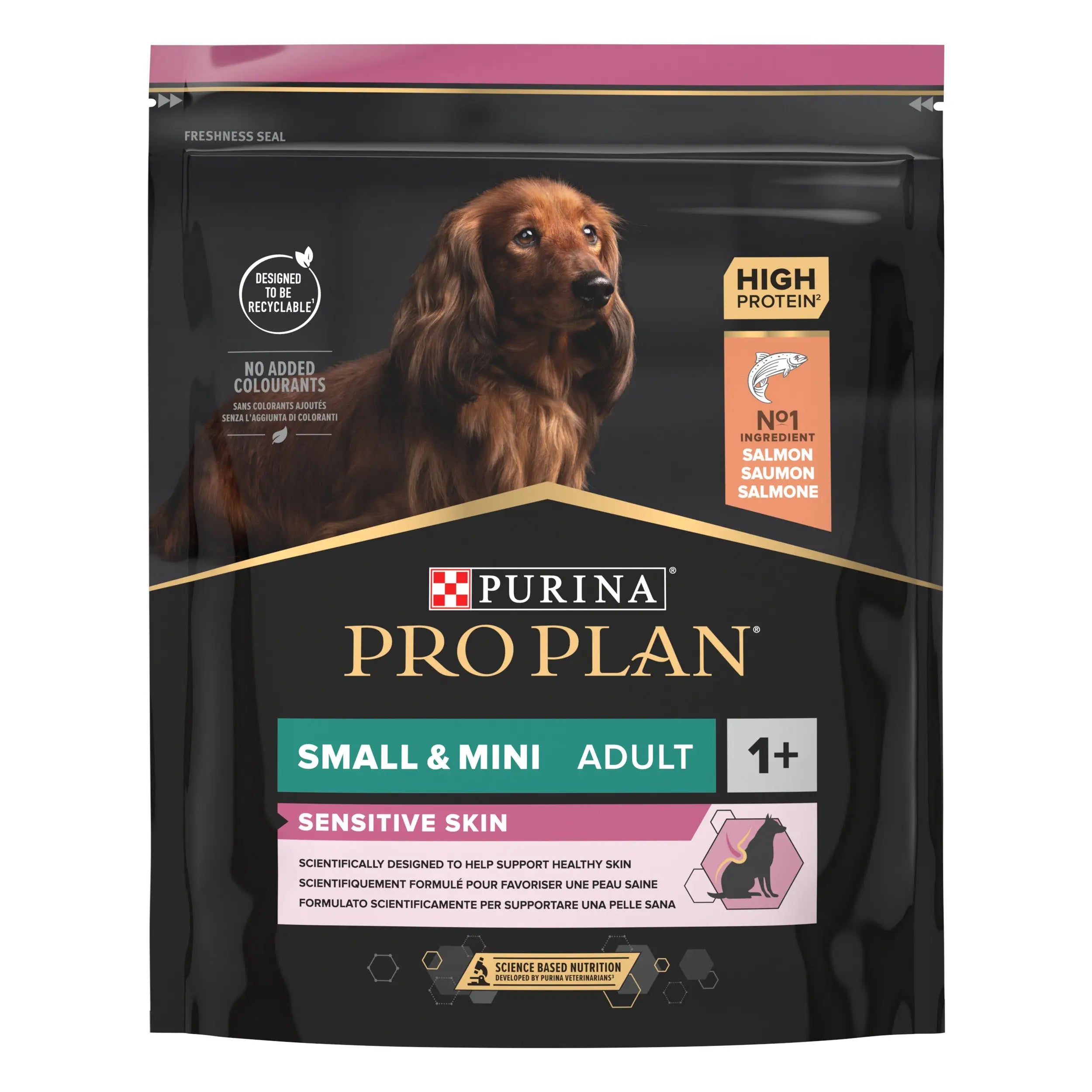 Pro Plan Dog Small & Mini Adult Skin Salmón Pienso para Perros PURINA