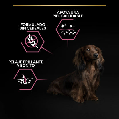 Pro Plan Dog Small & Mini Adult Skin Salmón Pienso para Perros PURINA