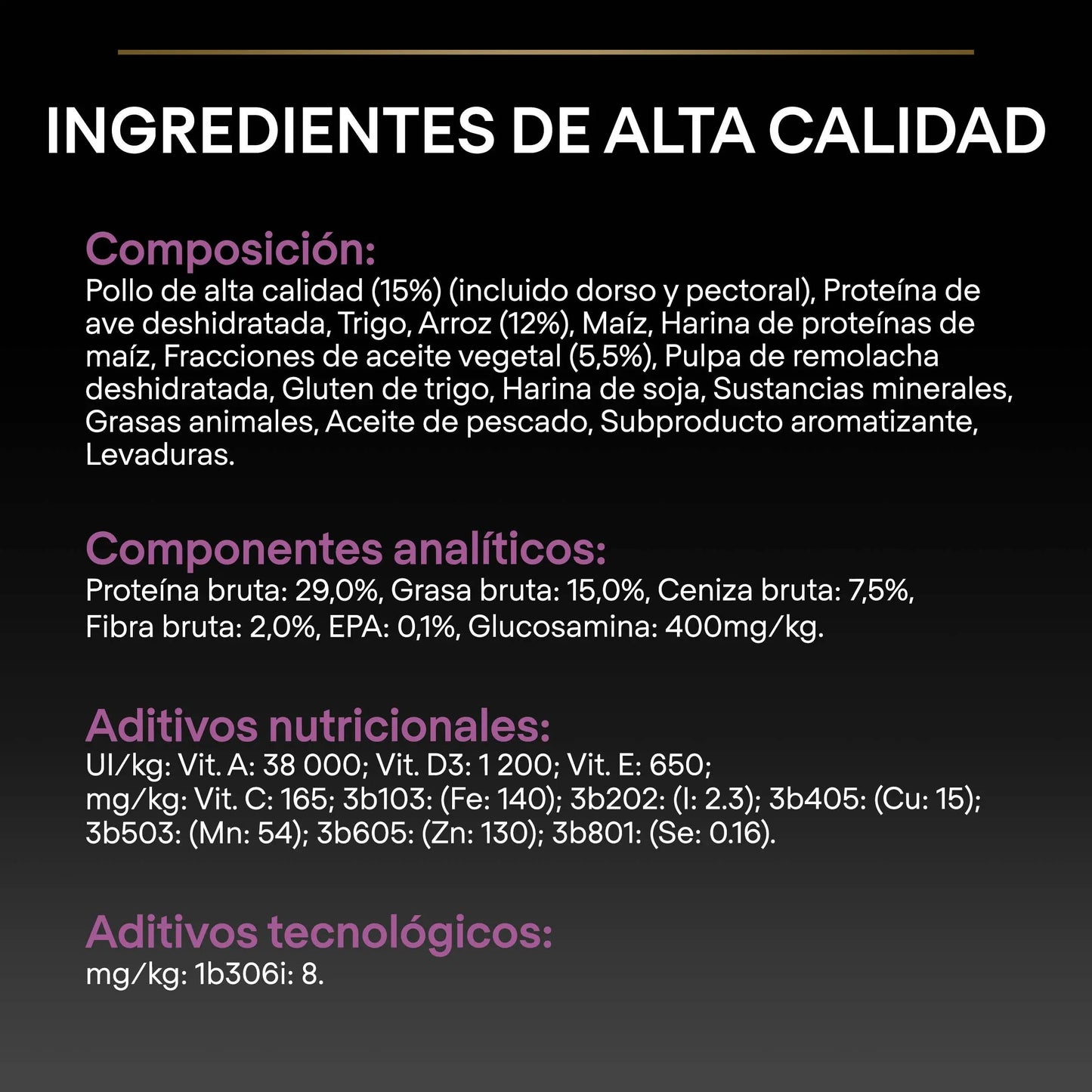 Pro Plan Dog Small Y Mini Adult Agedefen 9+ Pollo 3 kg PURINA
