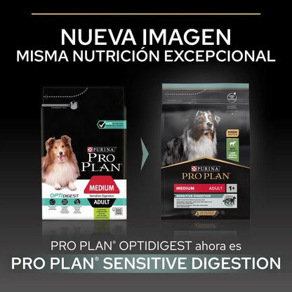 Pro Plan Dog Medium Adult Digest Cordero 3 kg PURINA