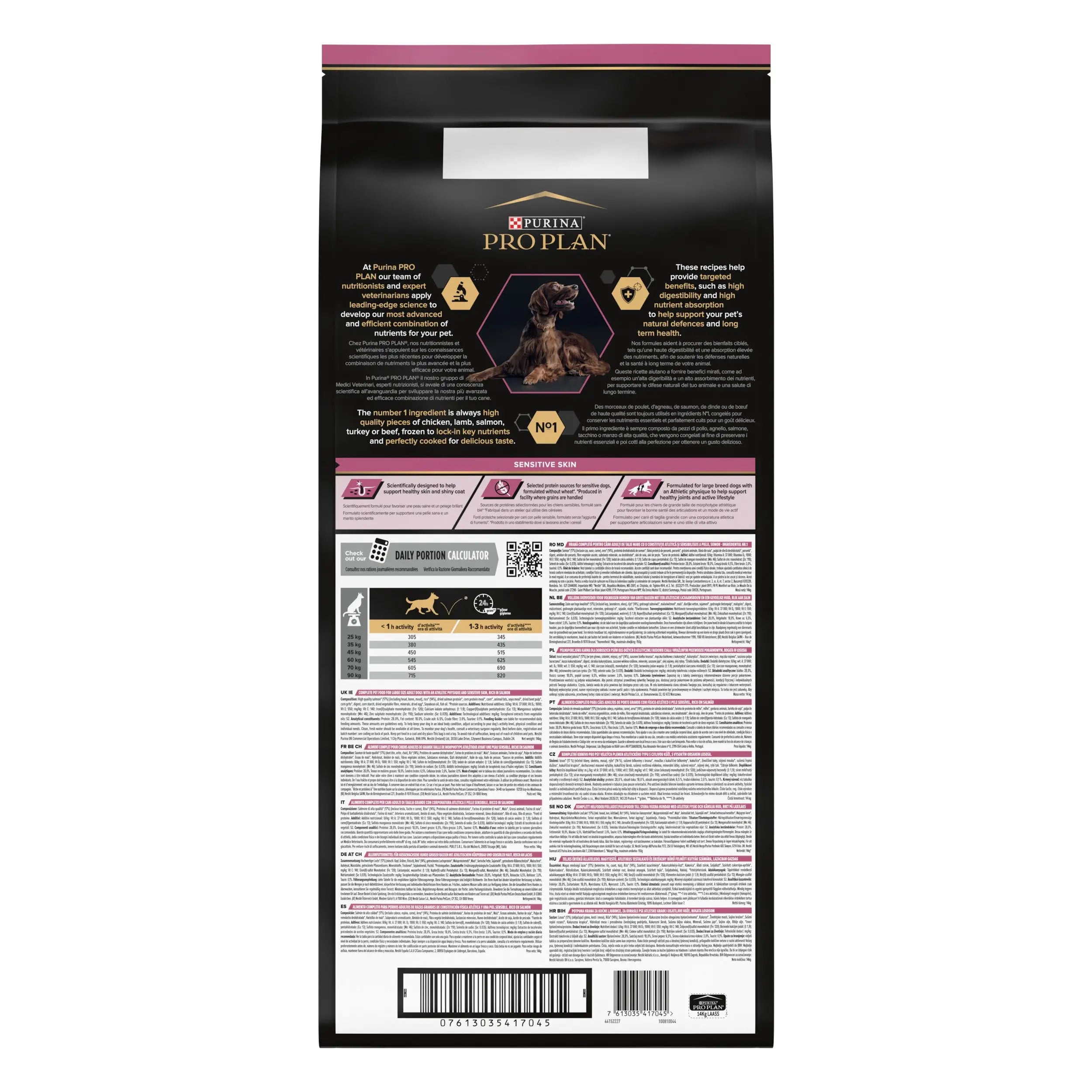 Pro Plan Dog Large Athletic Adult Skin Salmón 14 kg PURINA