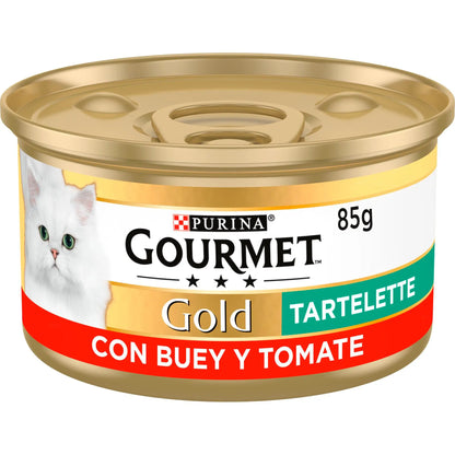 Gourmet Gold Tartalette Buey y Tomate 85 g PURINA