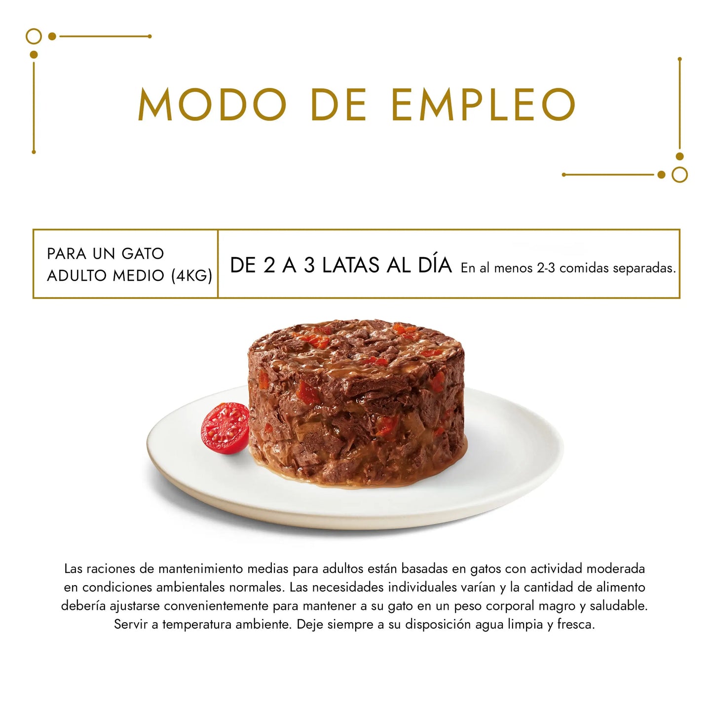 Gourmet Gold Tartalette Buey y Tomate 85 g PURINA