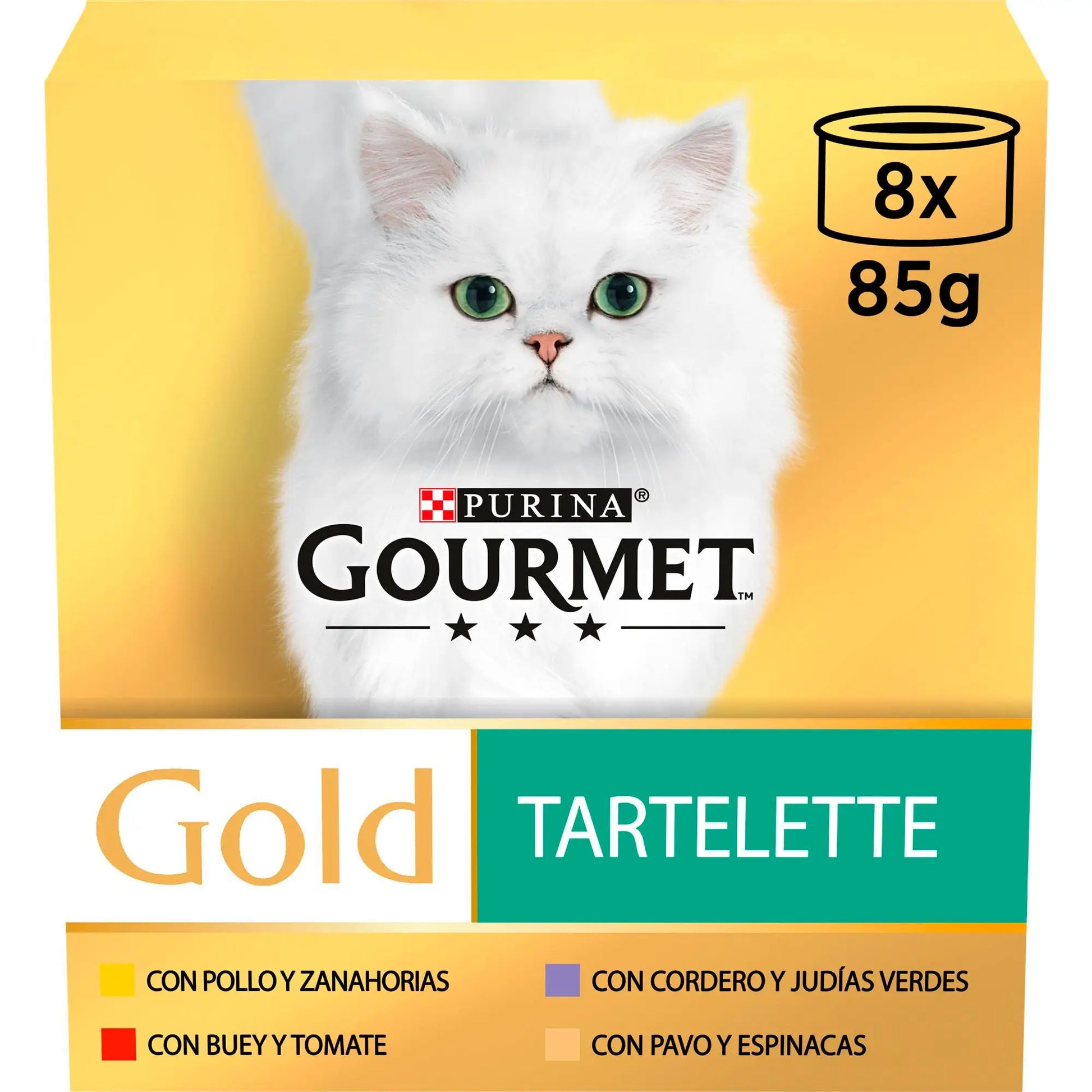 Gourmet Gold Tartallette Pack Surtido Pack 8X85 g PURINA