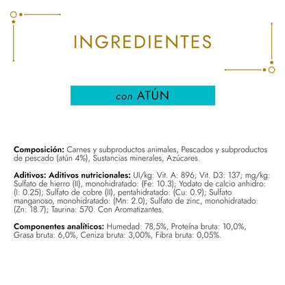 Gourmet Gold Fondant Atún 85 g PURINA
