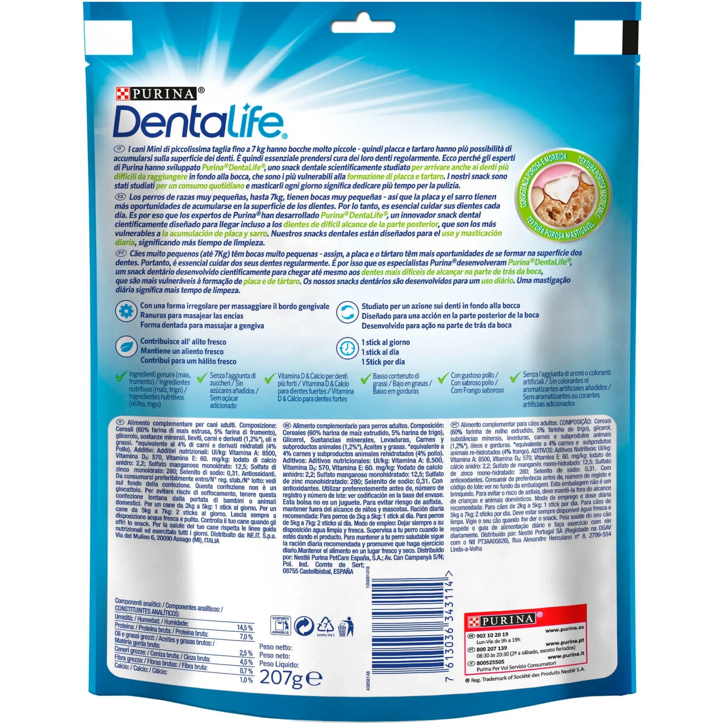 Dentalife Dog Extra Mini 21 Sticks DENTALIFE