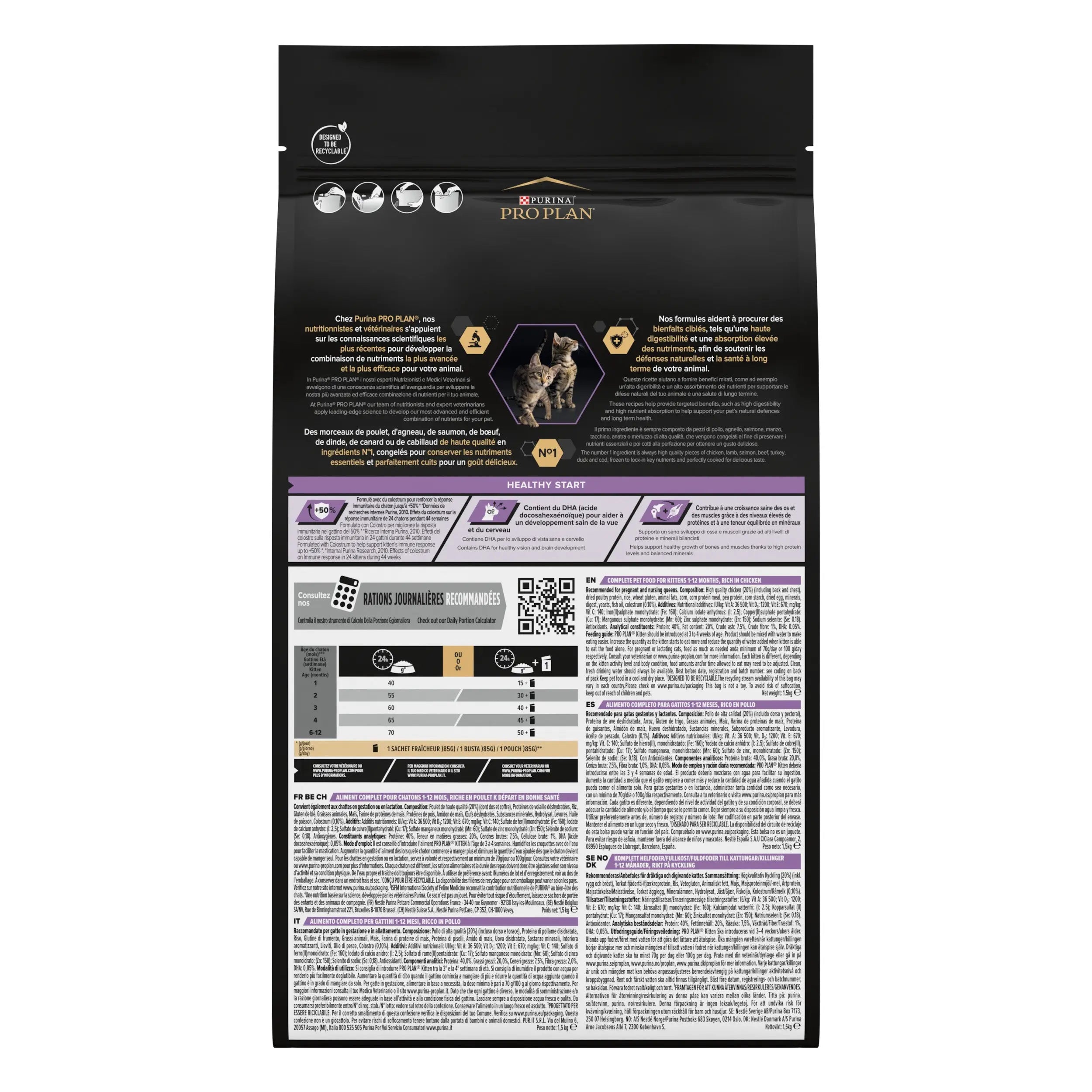 Pro Plan Cat Kitten Start Pollo 3 kg PURINA