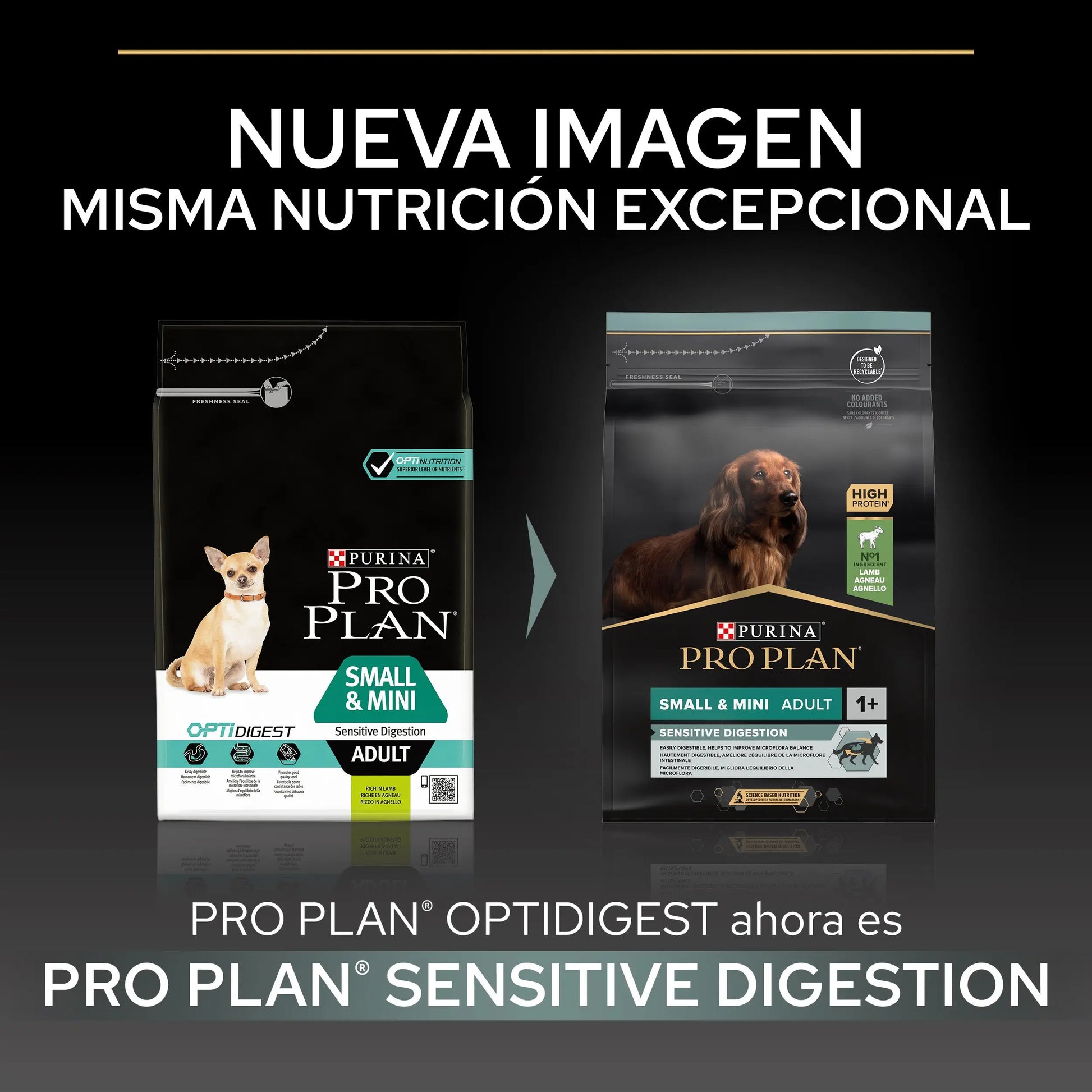 Pro Plan Dog Small & Mini Adult Digest Cordero Pienso para Perros PURINA