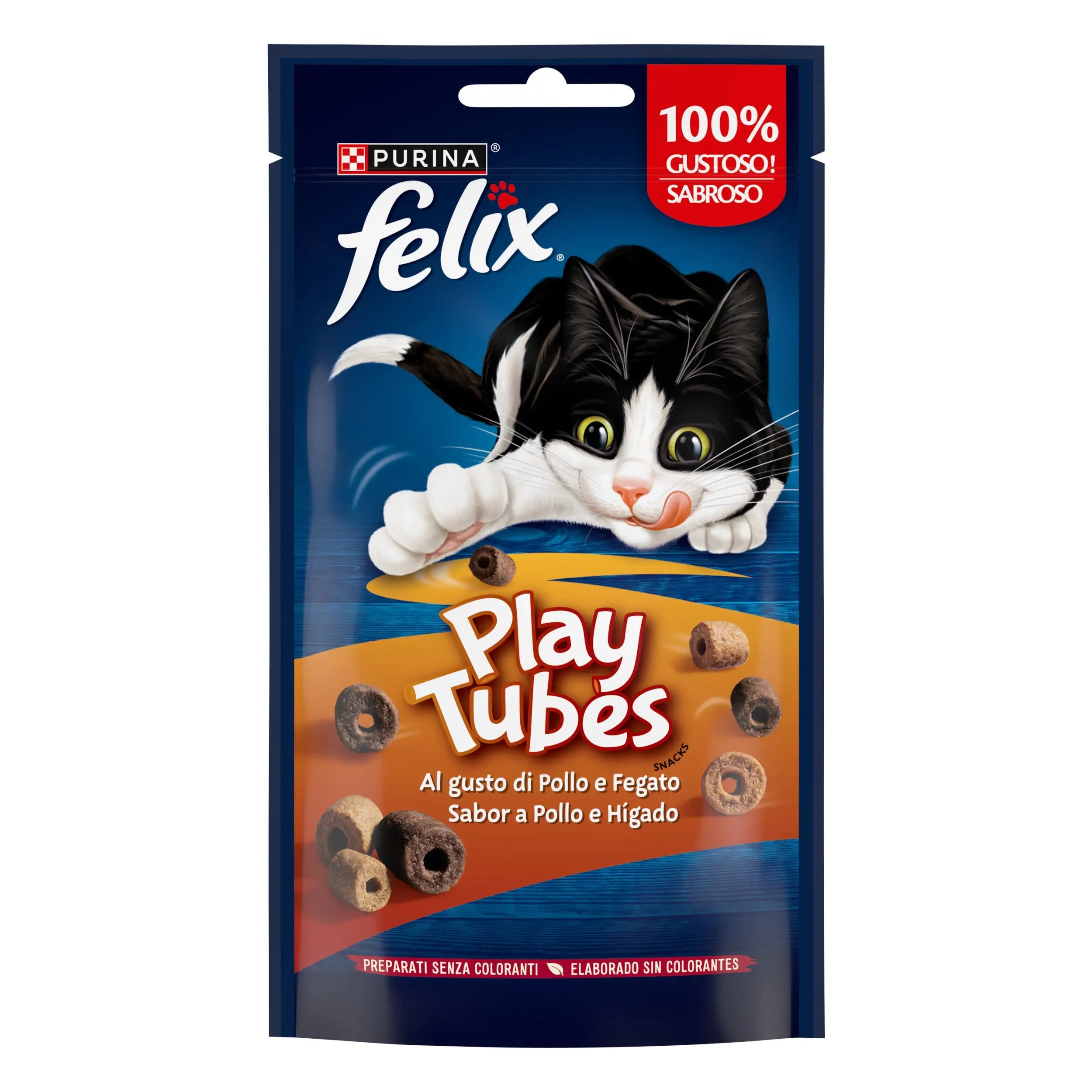 Felix Play Tubes Pollo y Hígado 50 g FELIX