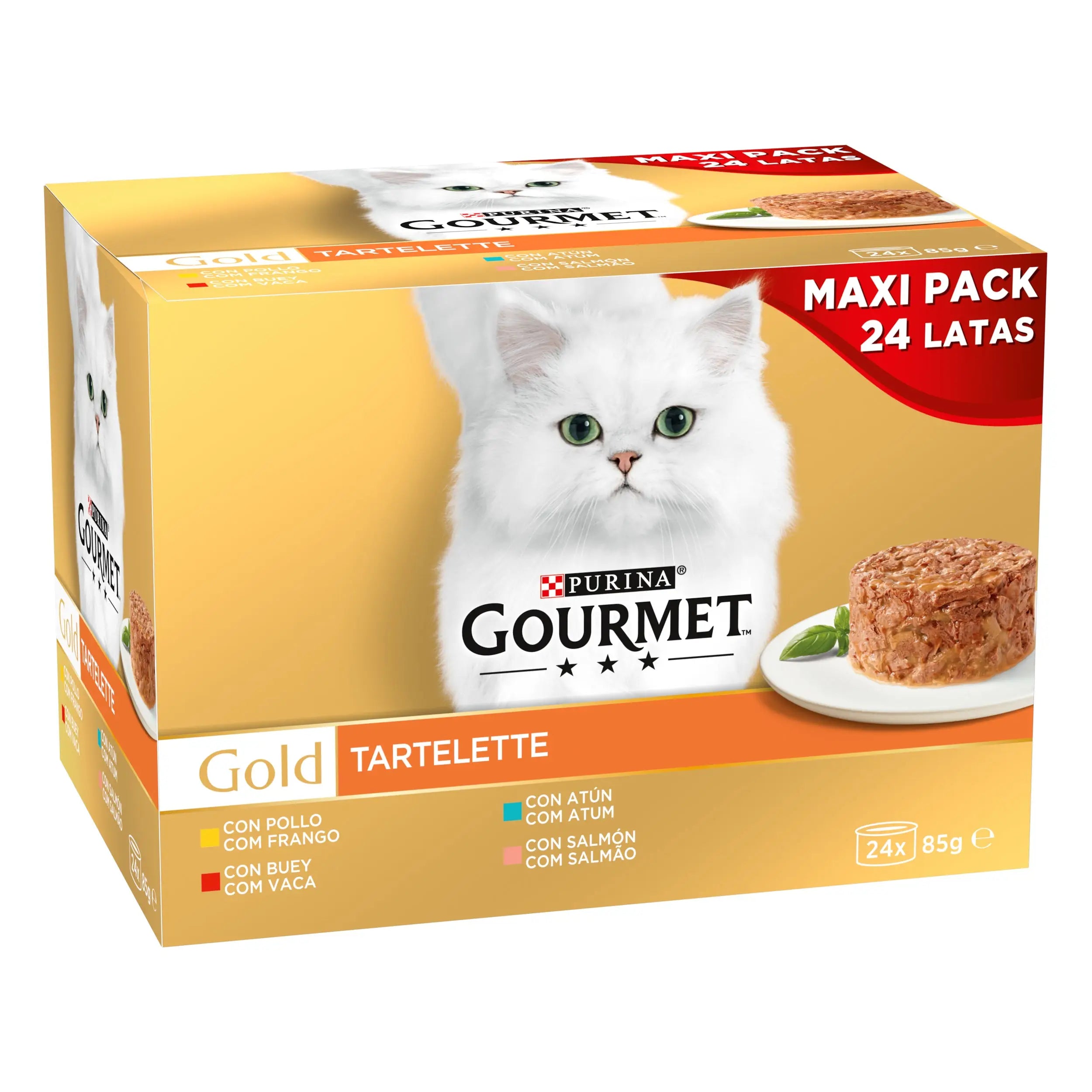 Gourmet Gold Tartelette Pack Surtido 96x85 g PURINA