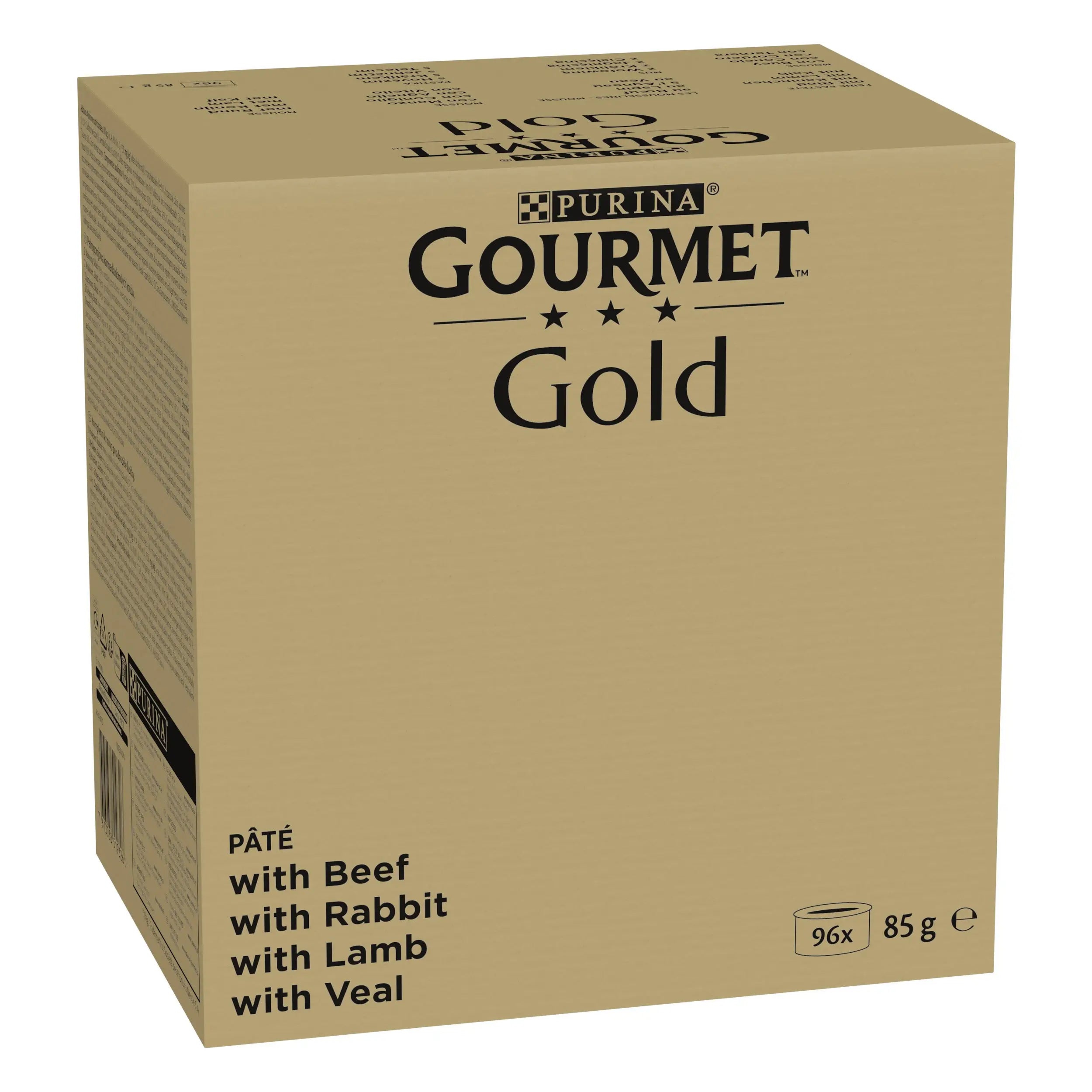 Gourmet Gold Mousse Pack Surtido 96X85 g PURINA