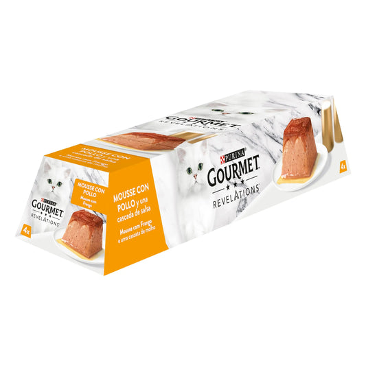 gourmet Revelations Mousse Pollo Pack 4x57 g PURINA