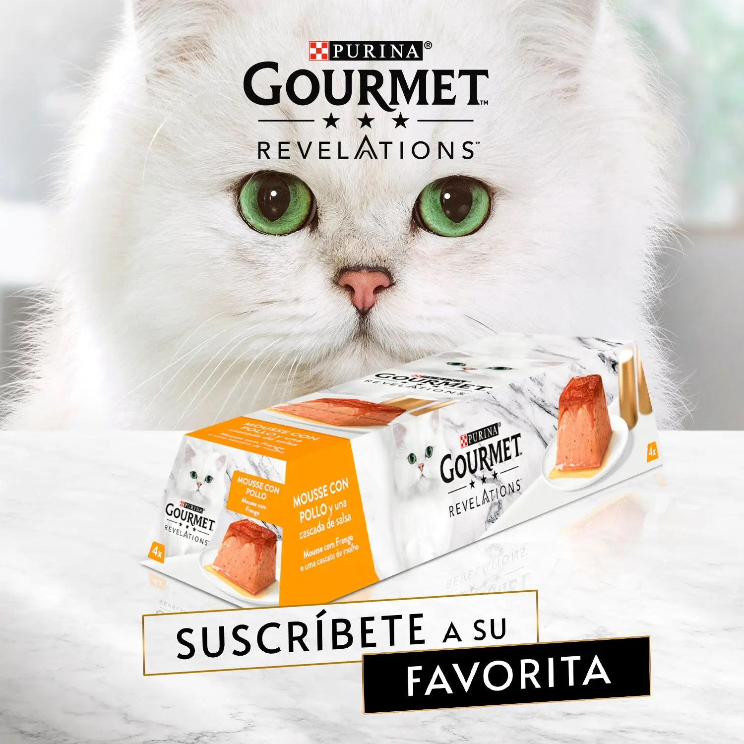 gourmet Revelations Mousse Pollo Pack 4x57 g PURINA
