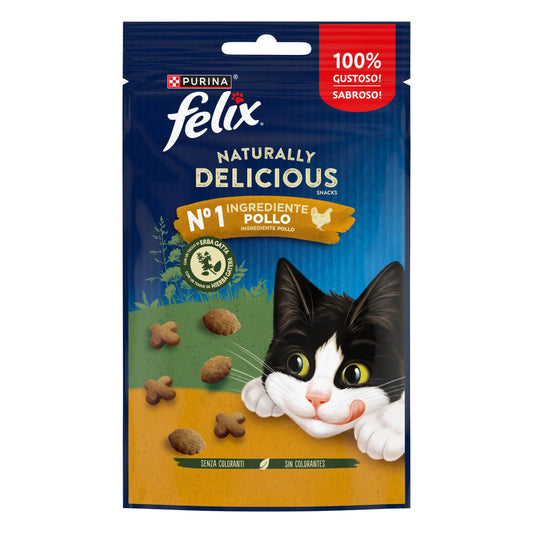 Felix Natural Delicious Pollo y Hierba Gatera 50 g FELIX