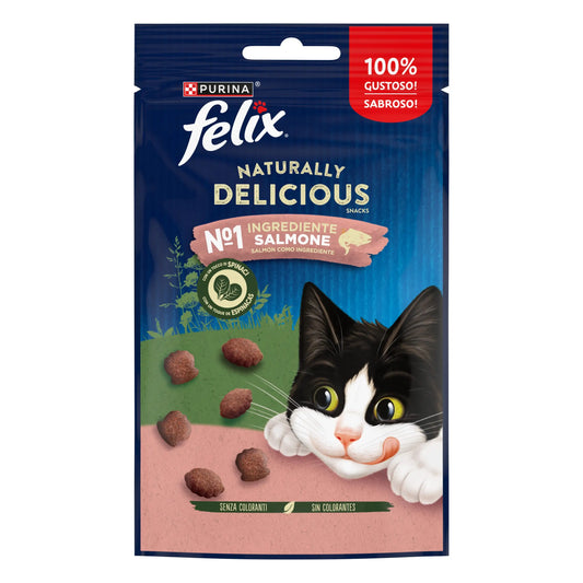 Felix Natural Delicious Salmón y Espinacas 50 g FELIX