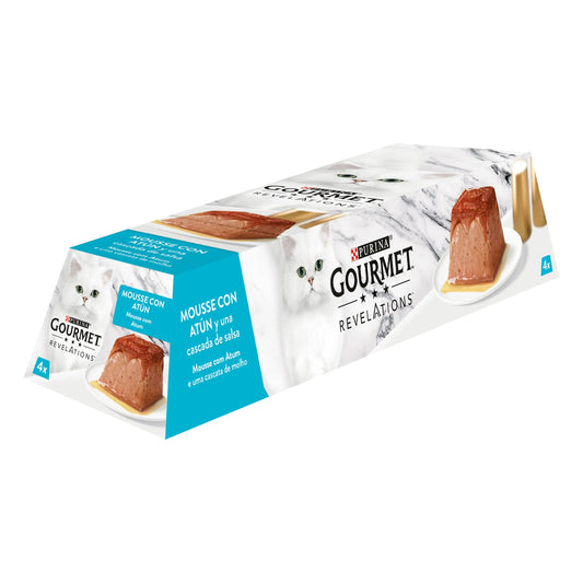 Purina Gourmet Revelations Mousse Atún Pack 4x57 g PURINA