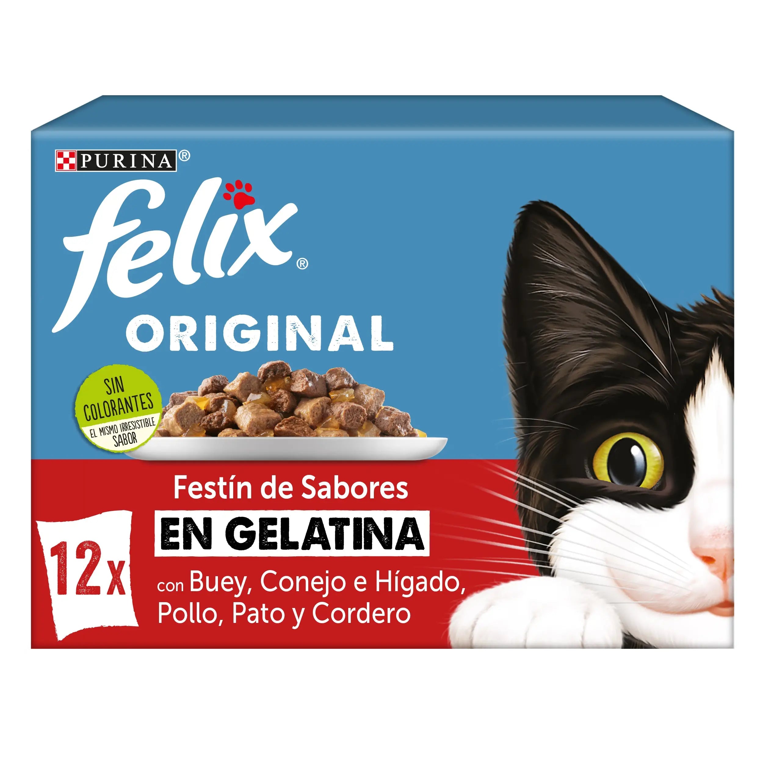 Felix Original Selección Carnes Pack 12X85 g FELIX