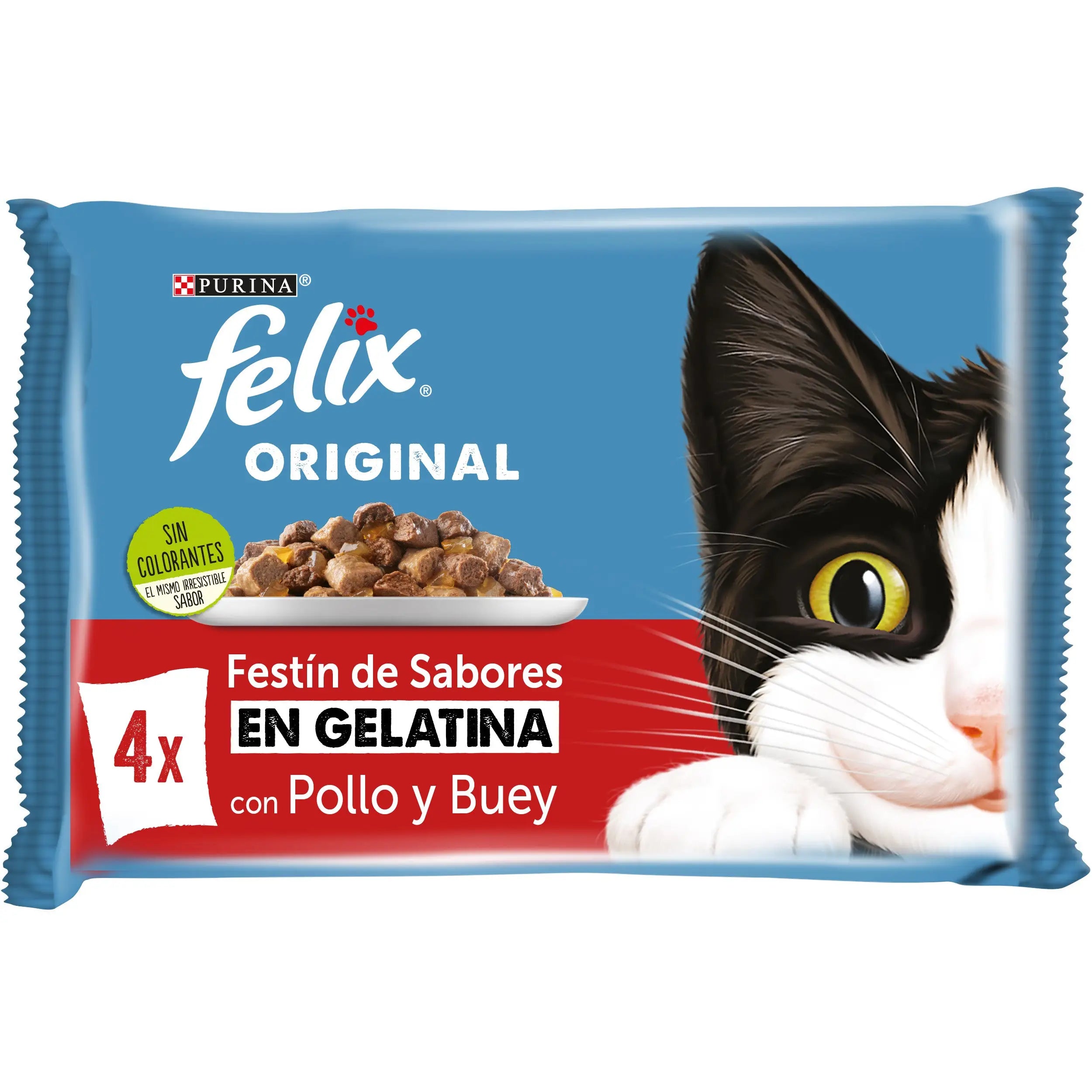 Felix Original Selección Carnes Pack 4X85 g FELIX