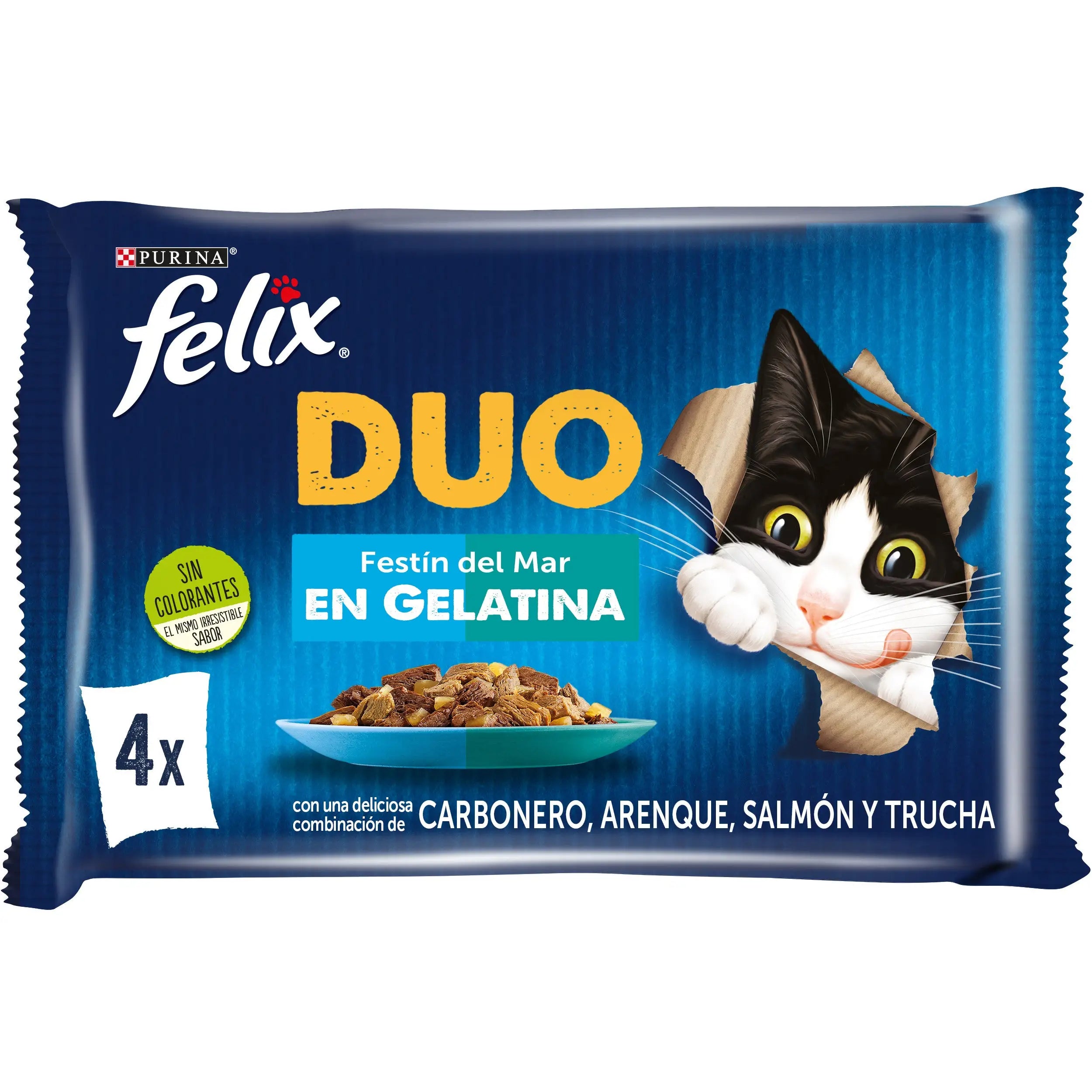 Felix Fantastic Duo Pescados Pack 4X85 g FELIX