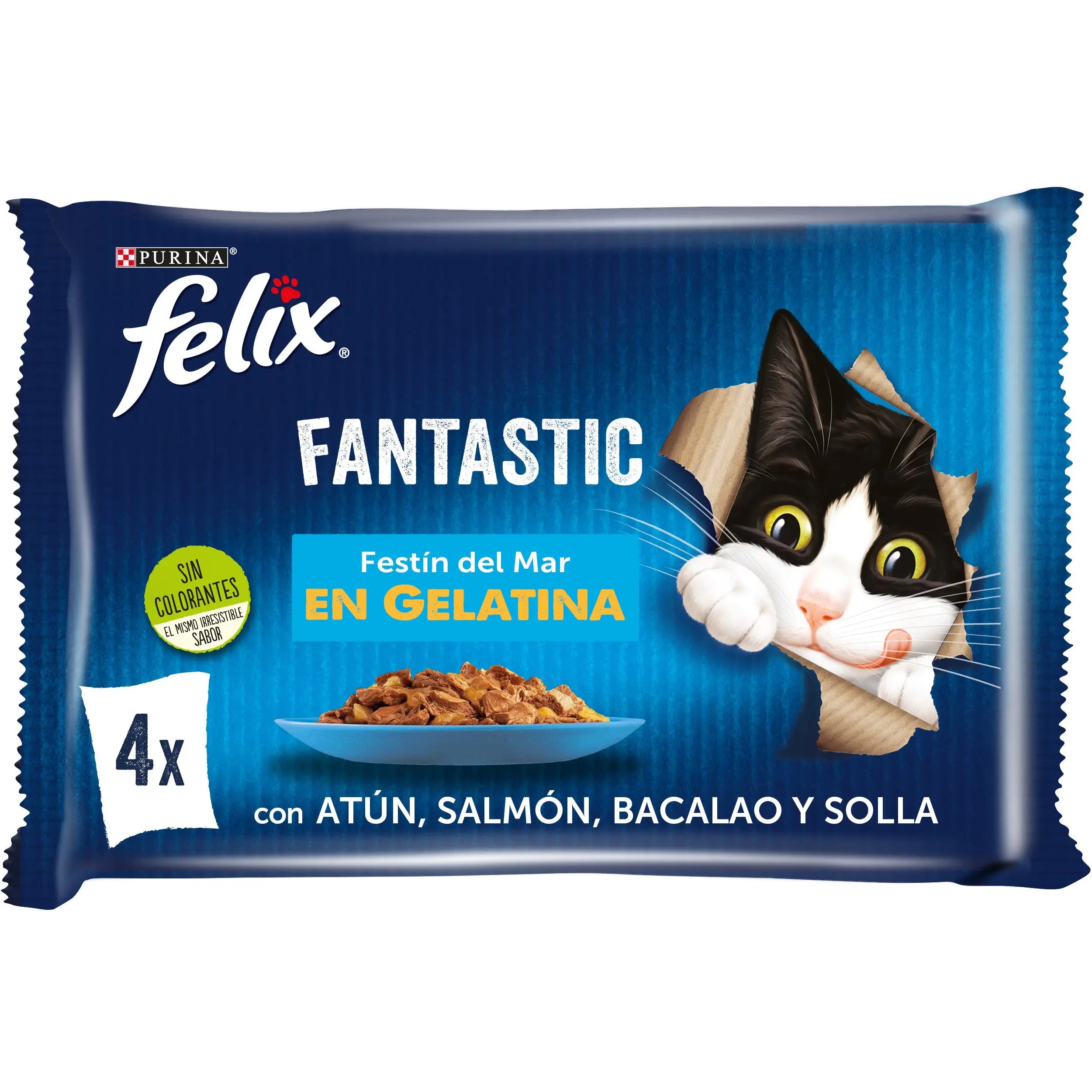 Felix Fantastic Pescados Pack 4X85 g FELIX