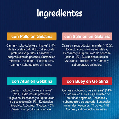 Felix Fantastic Surtido Gelatina Pack 4X85 g FELIX