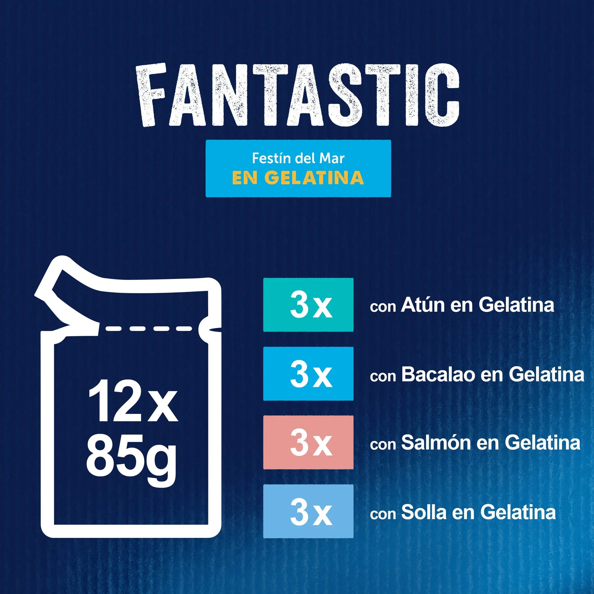 Felix Fantastic Festin Del Mar Pack 12X85 g FELIX