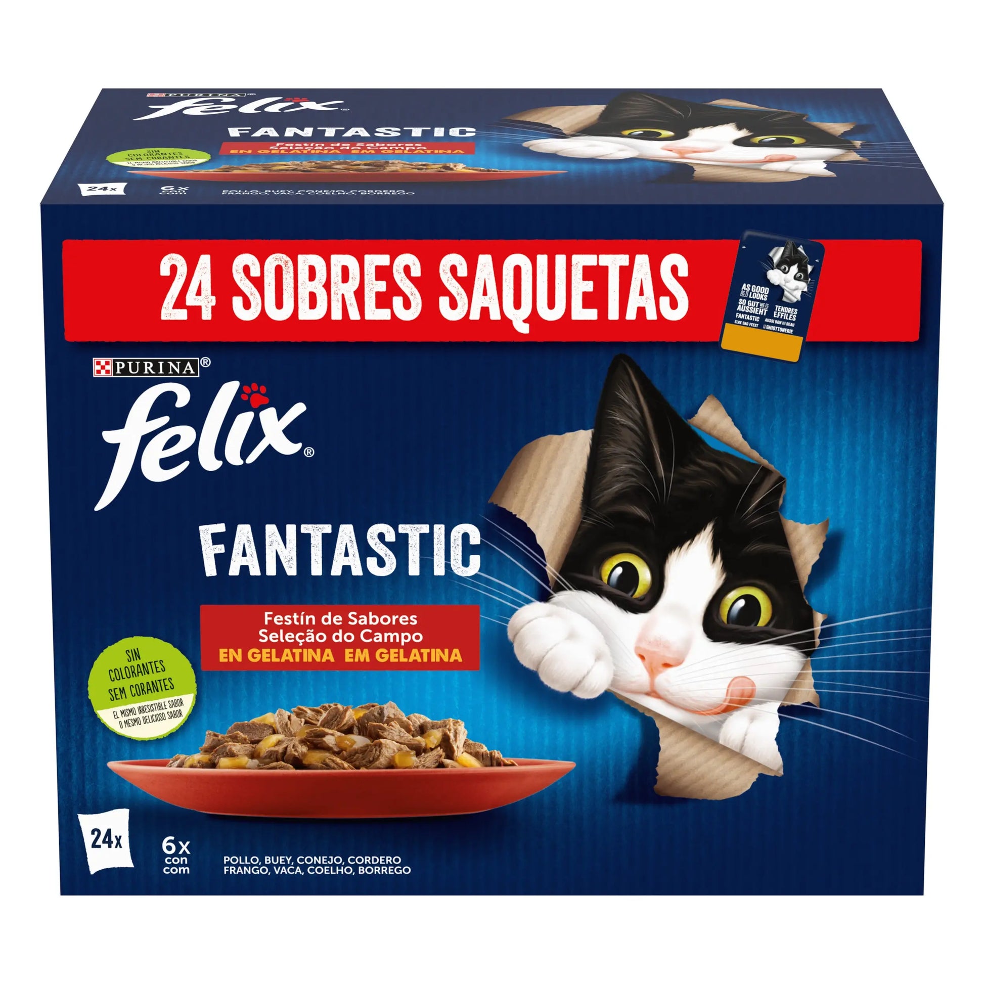 Felix Fantastic Countryside Pack 24x85 g FELIX