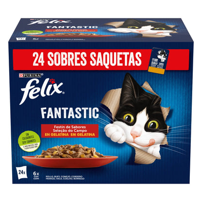 Felix Fantastic Countryside Pack 24x85 g FELIX