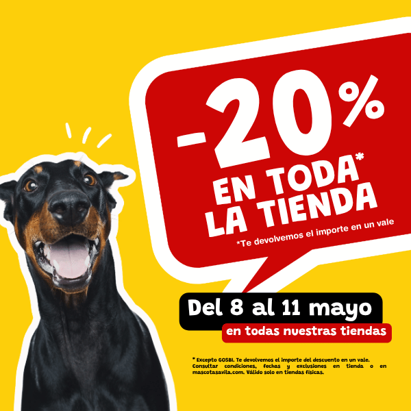 -20% en toda la tienda